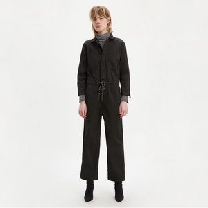 Levis Luella Black utilitarian jumpsuit sz XL